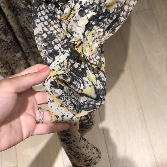ISABEL MARANT Martin Snakeskin SILK Braided Tunic dress - Picture 12 of 12